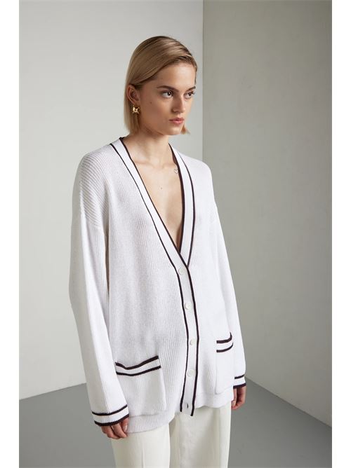 Cardigan tennis a costa inglese KANGRA CASHMERE | 36300401